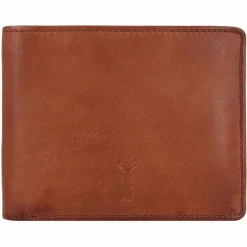 New Jack Kinsky Nelson Geldbörse RFID Leder 13 cm cognac
