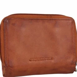 Jack Kinsky Herrengeldbörsen Querformat<Nelson Geldbörse RFID Leder 12,5 cm cognac