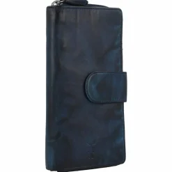 New Jack Kinsky Nelson Geldbörse RFID Leder 18,5 cm marine