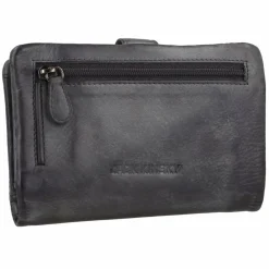 Outlet Jack Kinsky Nelson Geldbörse RFID Leder 9,5 cm anthrazit