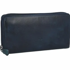 Clearance Jack Kinsky Nelson Geldbörse RFID Leder 20 cm marine