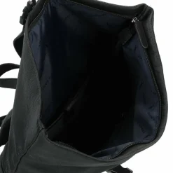Jack Kinsky Lederrucksäcke|Daypacks<Porto Daypack Leder 43 cm Laptopfach schwarz