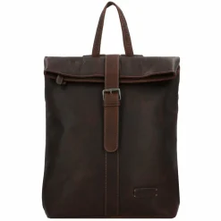 Jack Kinsky Lederrucksäcke|Daypacks<Porto Daypack Leder 37 cm Laptopfach mokka