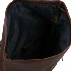 Jack Kinsky Lederrucksäcke|Daypacks<Porto Daypack Leder 43 cm Laptopfach mokka