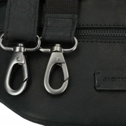 Jack Kinsky Gürteltaschen<Porto Gürteltasche Leder 30 cm schwarz