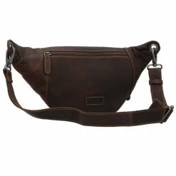 Sale Jack Kinsky Porto Gürteltasche Leder 30 cm mokka