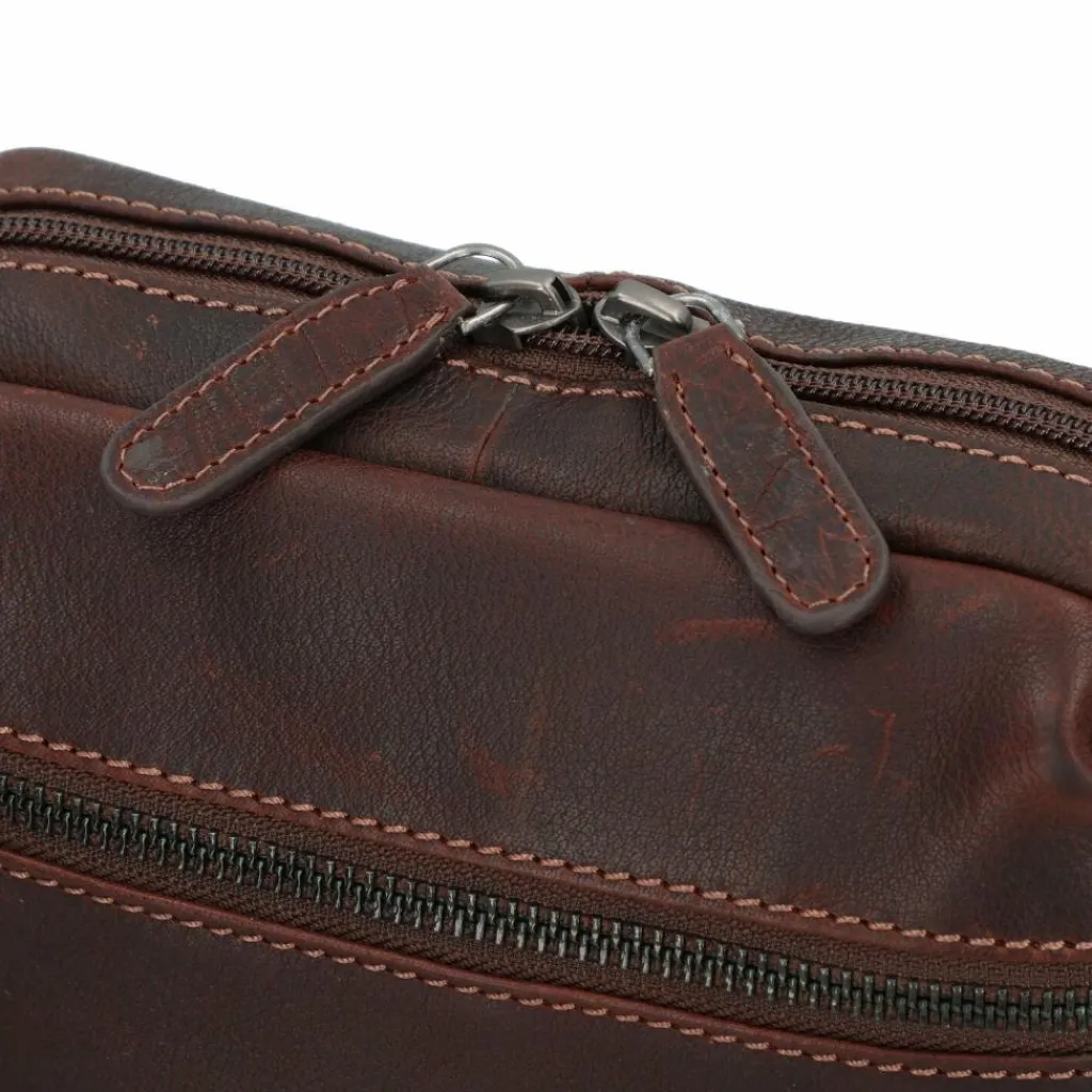 Jack Kinsky Porto Umhängetasche Leder 20 cm