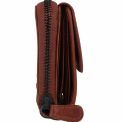 Hot Jack Kinsky Risör Geldbörse RFID Schutz Leder 14 cm cognac