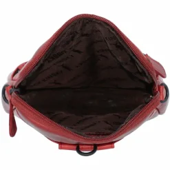 Jack Kinsky Umhängetaschen<Risör Umhängetasche Leder 15.5 cm rot