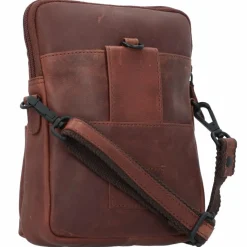Jack Kinsky Risör Umhängetasche Leder 15.5 cm cognac