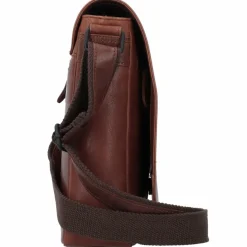 Jack Kinsky Umhängetaschen<Risör Umhängetasche Leder 20 cm cognac