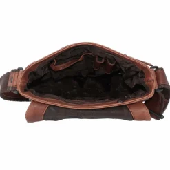 Jack Kinsky Umhängetaschen<Risör Umhängetasche Leder 20 cm cognac