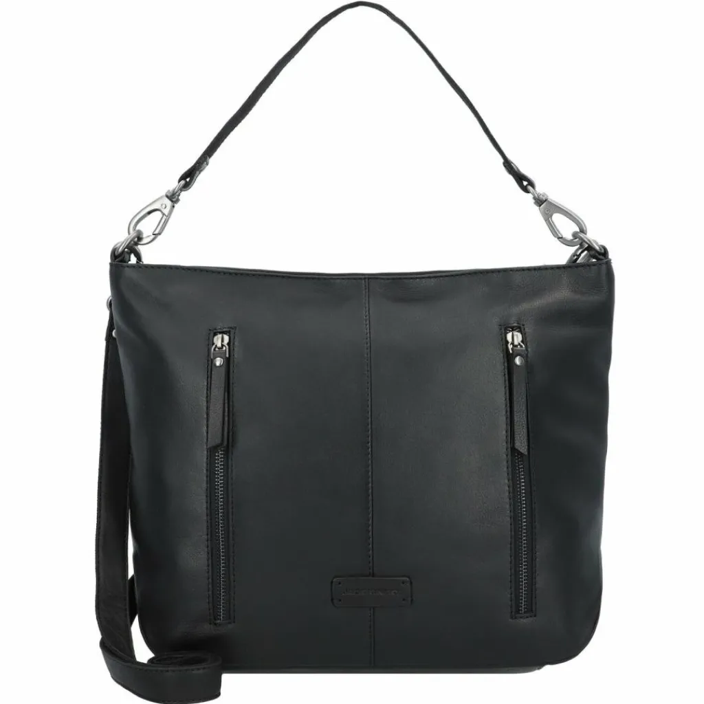 Jack Kinsky Schultertasche Leder 33 cm