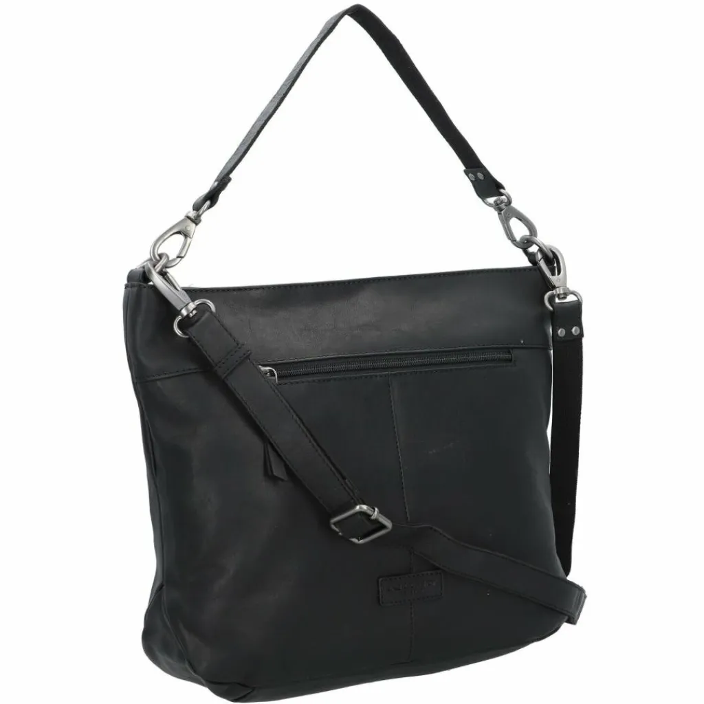 Jack Kinsky Schultertasche Leder 33 cm