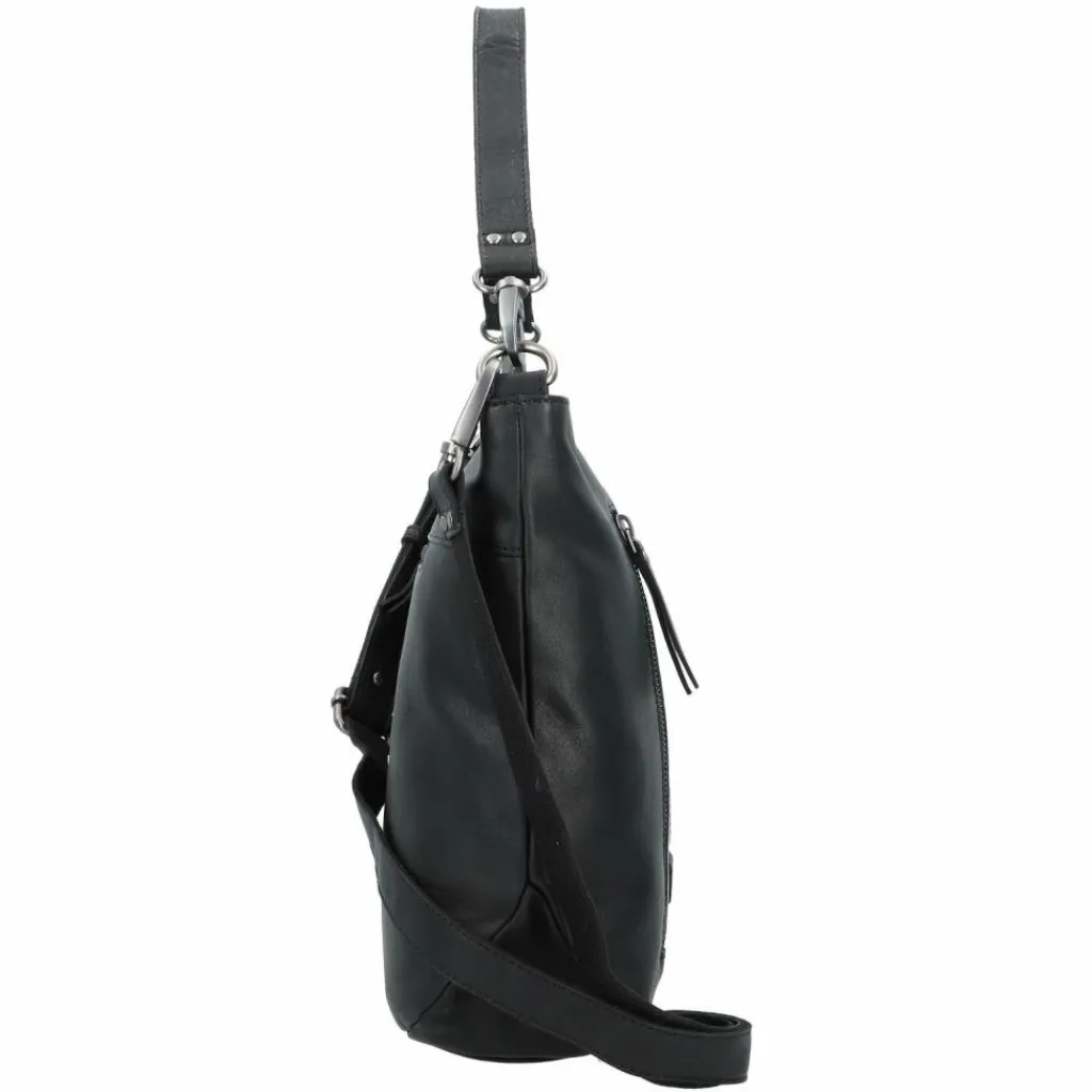 Jack Kinsky Schultertasche Leder 33 cm