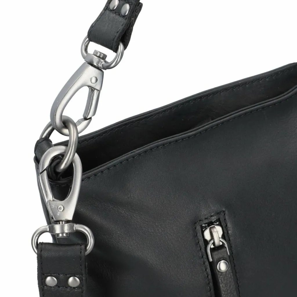 Jack Kinsky Schultertasche Leder 33 cm