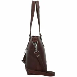 Jack Kinsky Schultertasche Leder 27 cm