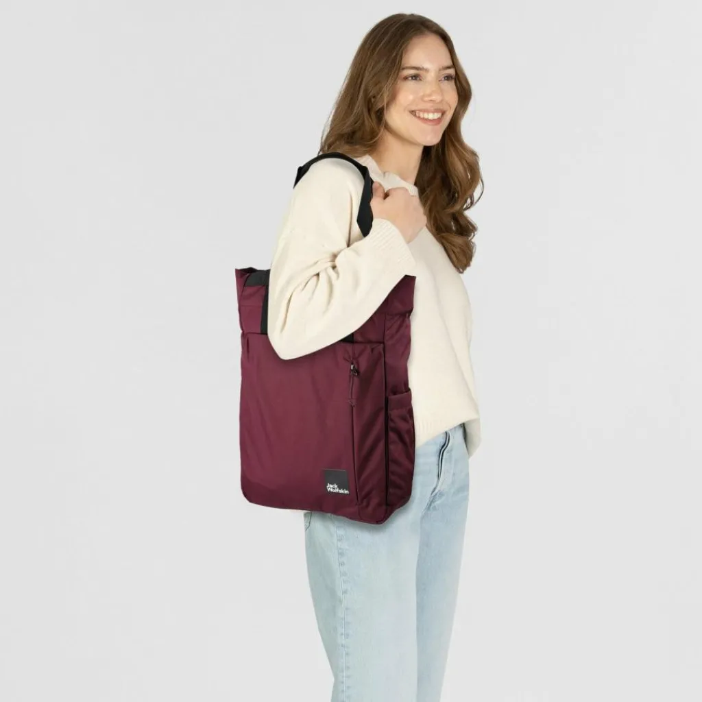 Jack Wolfskin Henkeltaschen<Eve Handtasche 32 cm Laptopfach amaranth