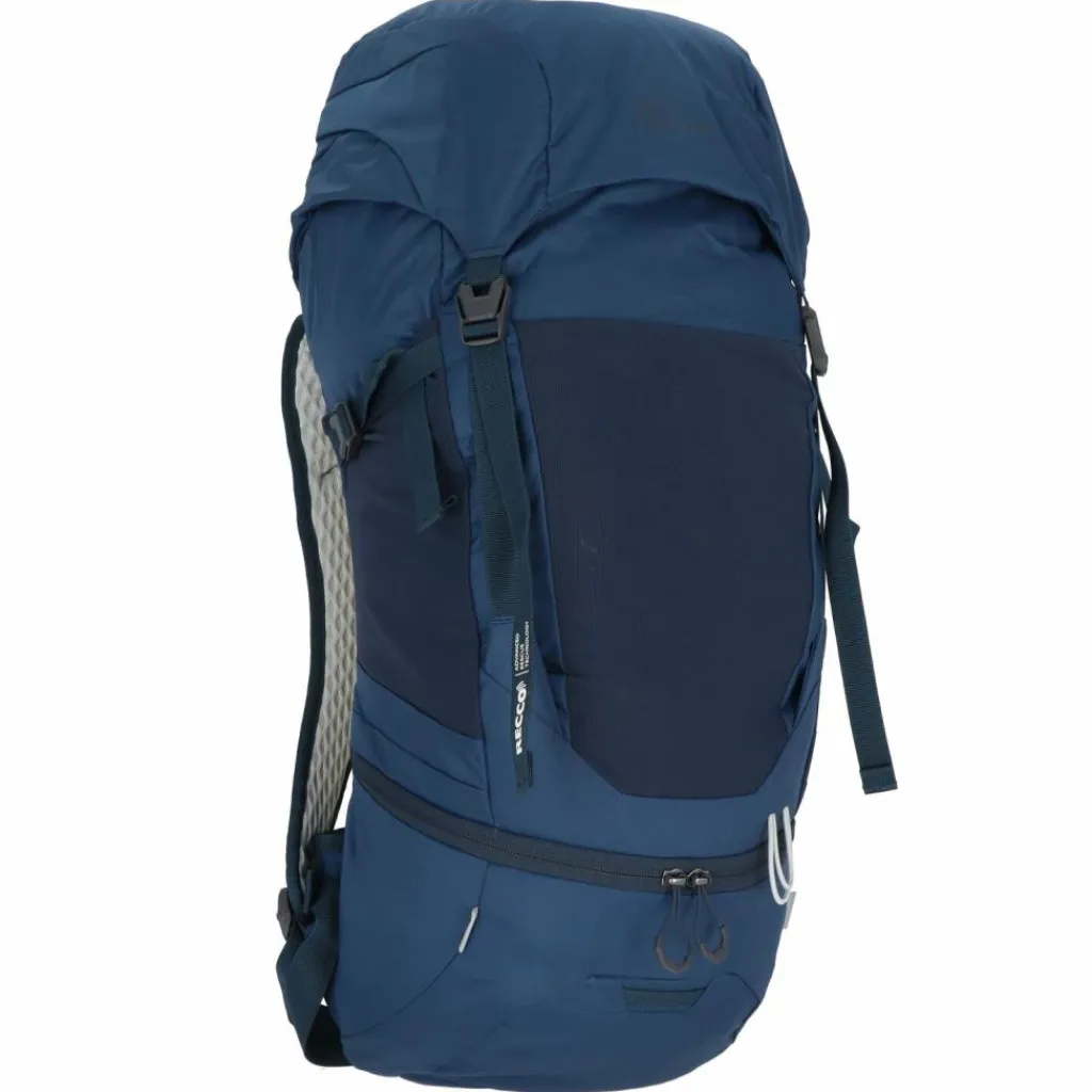 New Jack Wolfskin Wolftrail 34 Recco Rucksack 65 cm dark sea