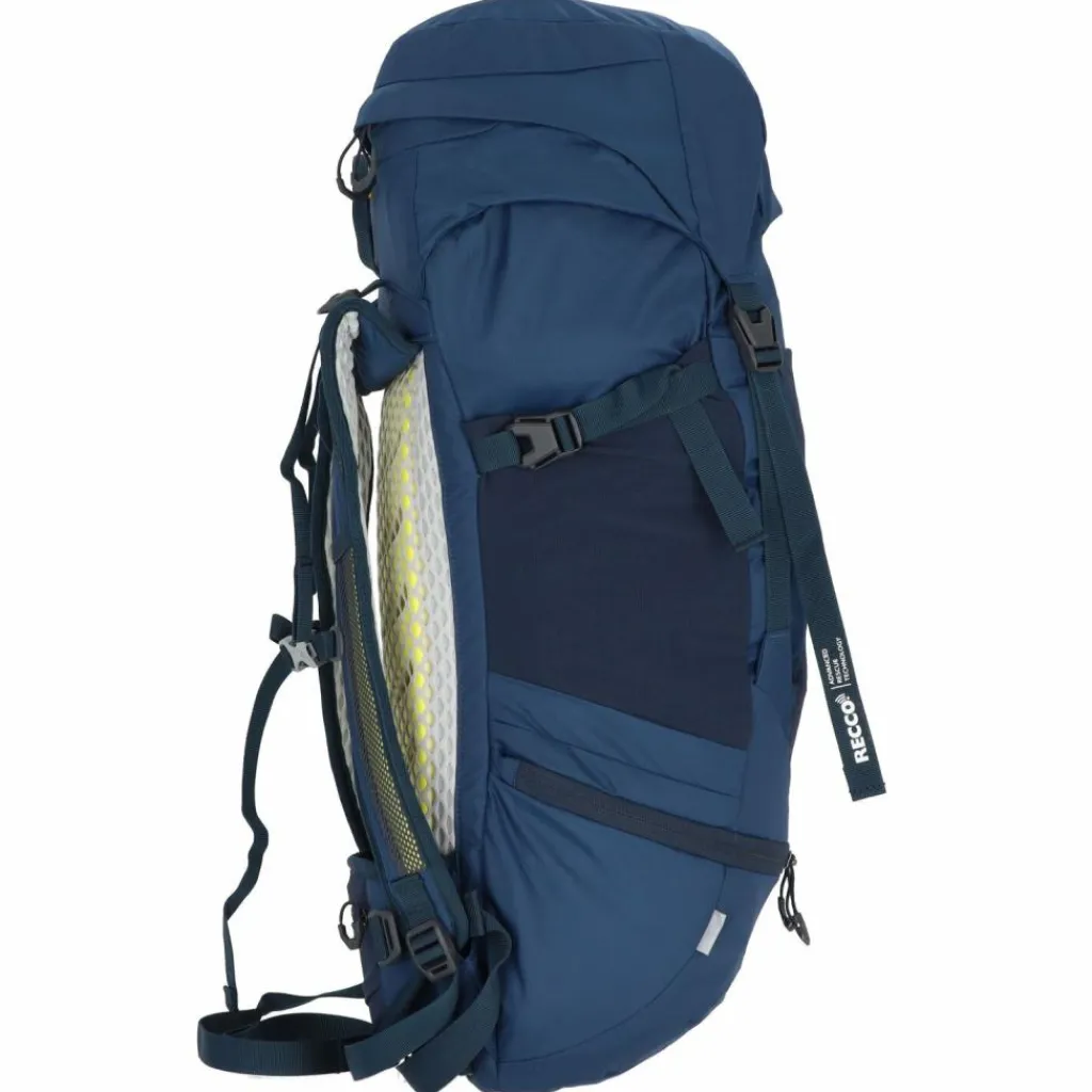 New Jack Wolfskin Wolftrail 34 Recco Rucksack 65 cm dark sea