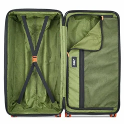 Jeep Hartgepäck|4-Rollen Koffer<JH002B 4 Rollen Trolley 80 cm mit Dehnfalte elm green