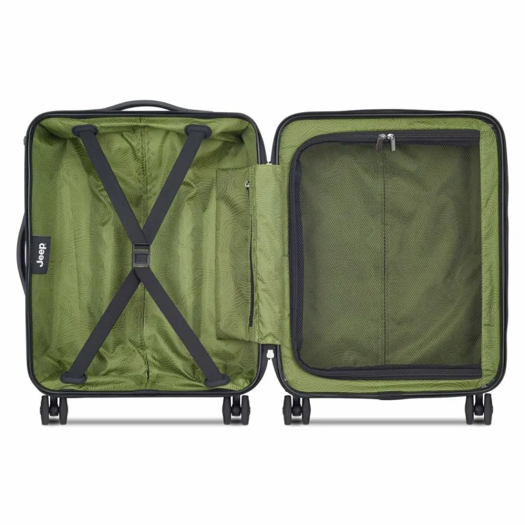 Jeep Hartgepäck Kabinengepäck|4-Rollen Kabinentrolleys<JH004C 4 Rollen Kabinentrolley 55 cm blue