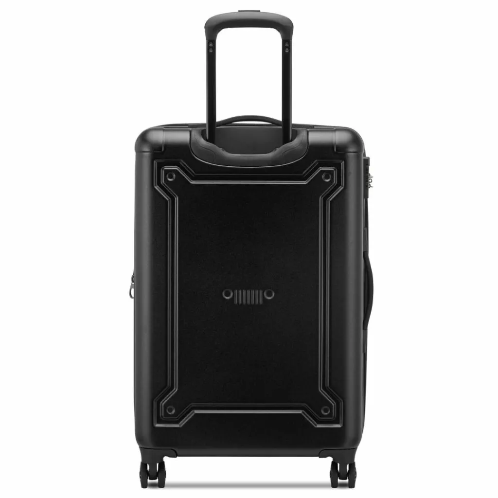 New Jeep JH004C 4 Rollen Trolley 68 cm mit Dehnfalte black