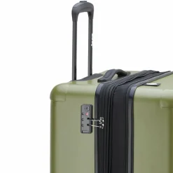 Jeep Hartgepäck|4-Rollen Koffer<JH004C 4 Rollen Trolley 80 cm mit Dehnfalte avocade green