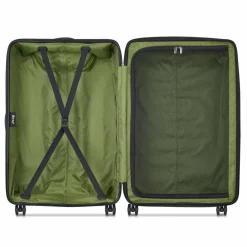 Jeep Hartgepäck|4-Rollen Koffer<JH004C 4 Rollen Trolley 80 cm mit Dehnfalte avocade green