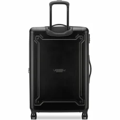 Outlet Jeep JH004C 4 Rollen Trolley 75 cm mit Dehnfalte black