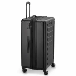 Outlet Jeep JH004C 4 Rollen Trolley 75 cm mit Dehnfalte black