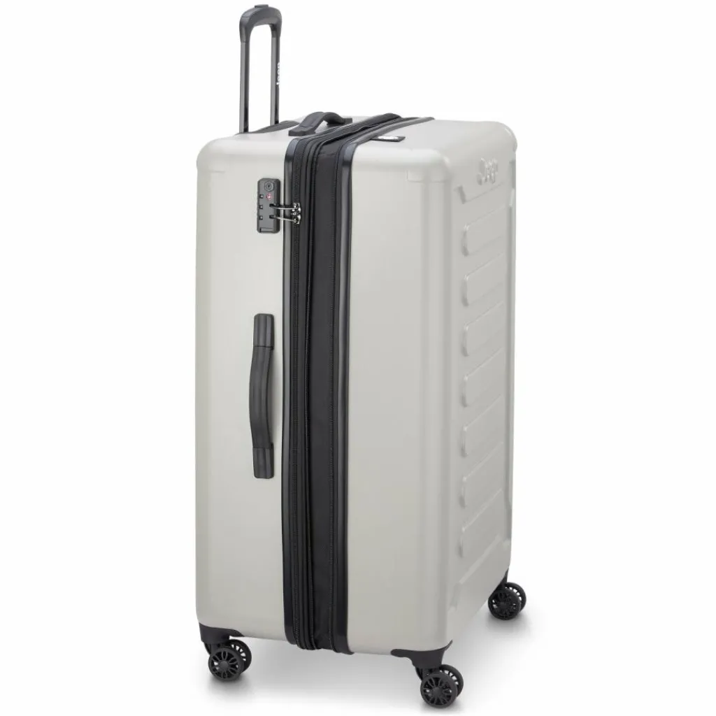 Jeep 4-Rollen Koffer|Hartgepäck<JH004C 4 Rollen Trolley 80 cm mit Dehnfalte grey