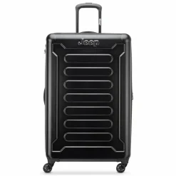 Discount Jeep JH004C 4 Rollen Trolley 80 cm mit Dehnfalte black