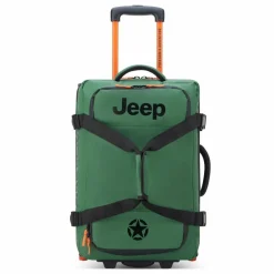 Jeep Weichgepäck Kabinengepäck|4-Rollen Kabinentrolleys<JS005A 2 Rollen Kabinentrolley 55 cm elm green
