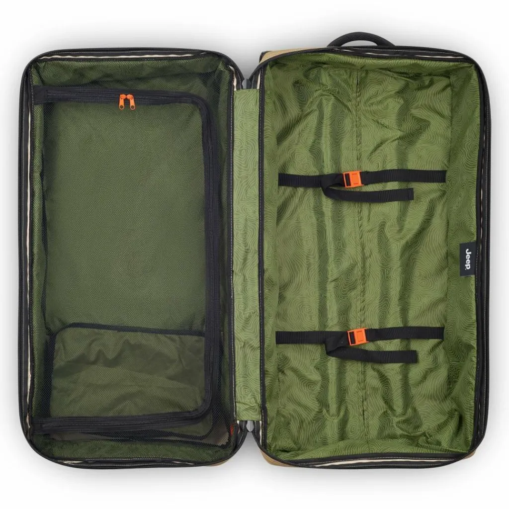 Discount Jeep JS005A 2 Rollen Reisetasche 82 cm warm sand