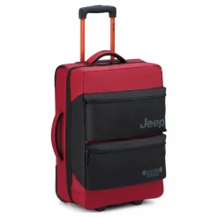 Jeep 2-Rollen Kabinentrolleys|Weichgepäck<JS006B 2 Rollen Kabinentrolley 55 cm chili pepper red