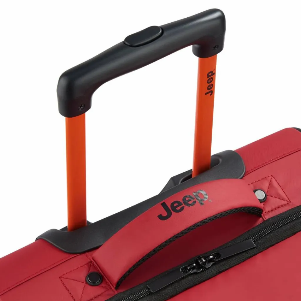 Jeep 2-Rollen Kabinentrolleys|Weichgepäck<JS006B 2 Rollen Kabinentrolley 55 cm chili pepper red