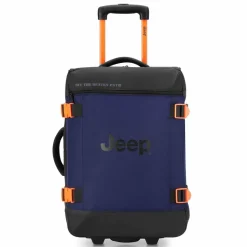 Jeep Weichgepäck Kabinengepäck|4-Rollen Kabinentrolleys<JS007C 2 Rollen Kabinentrolley 55 cm blue