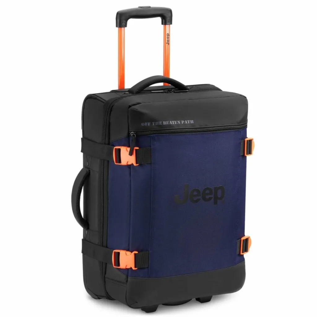 Jeep Weichgepäck Kabinengepäck|4-Rollen Kabinentrolleys<JS007C 2 Rollen Kabinentrolley 55 cm blue