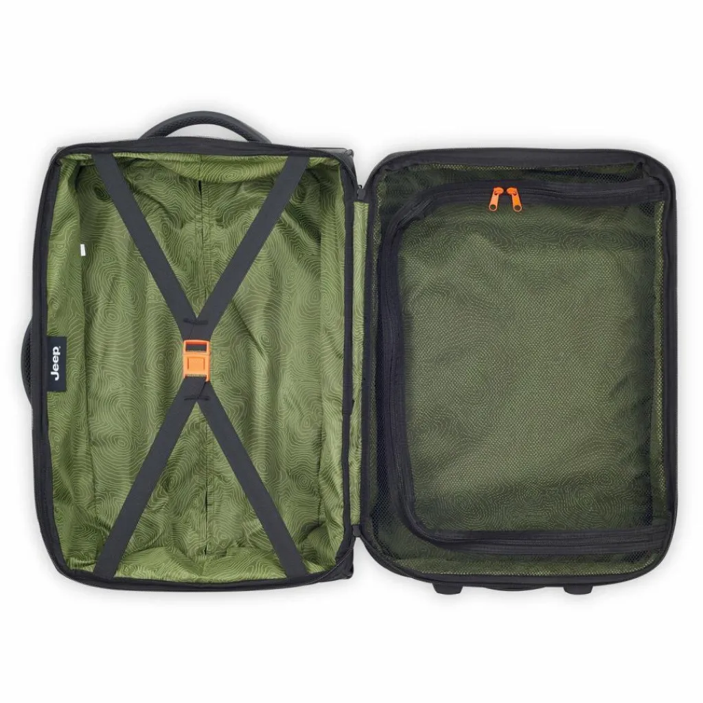 Jeep Weichgepäck Kabinengepäck|4-Rollen Kabinentrolleys<JS007C 2 Rollen Kabinentrolley 55 cm blue