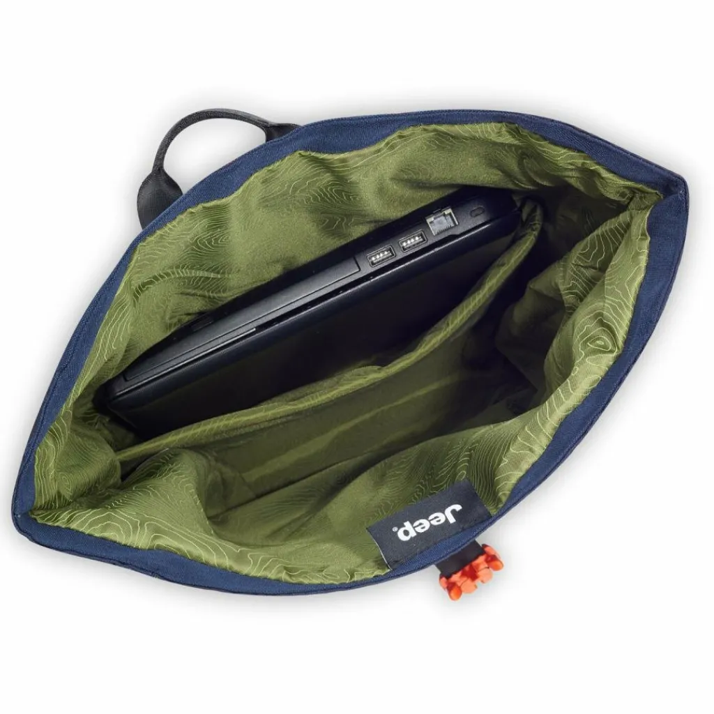 Jeep Rolltop-Rucksäcke|Daypacks<JS016D Daypack 41 cm Laptopfach peacoat navy