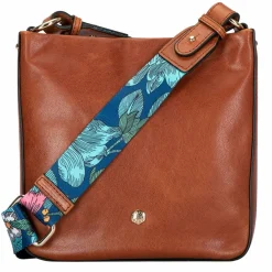 Jekyll & Hide Umhängetaschen<Geneva Umhängetasche Leder 21 cm braun