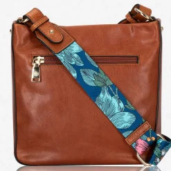 Jekyll & Hide Umhängetaschen<Geneva Umhängetasche Leder 21 cm braun