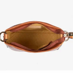 Jekyll & Hide Umhängetaschen<Geneva Umhängetasche Leder 21 cm braun