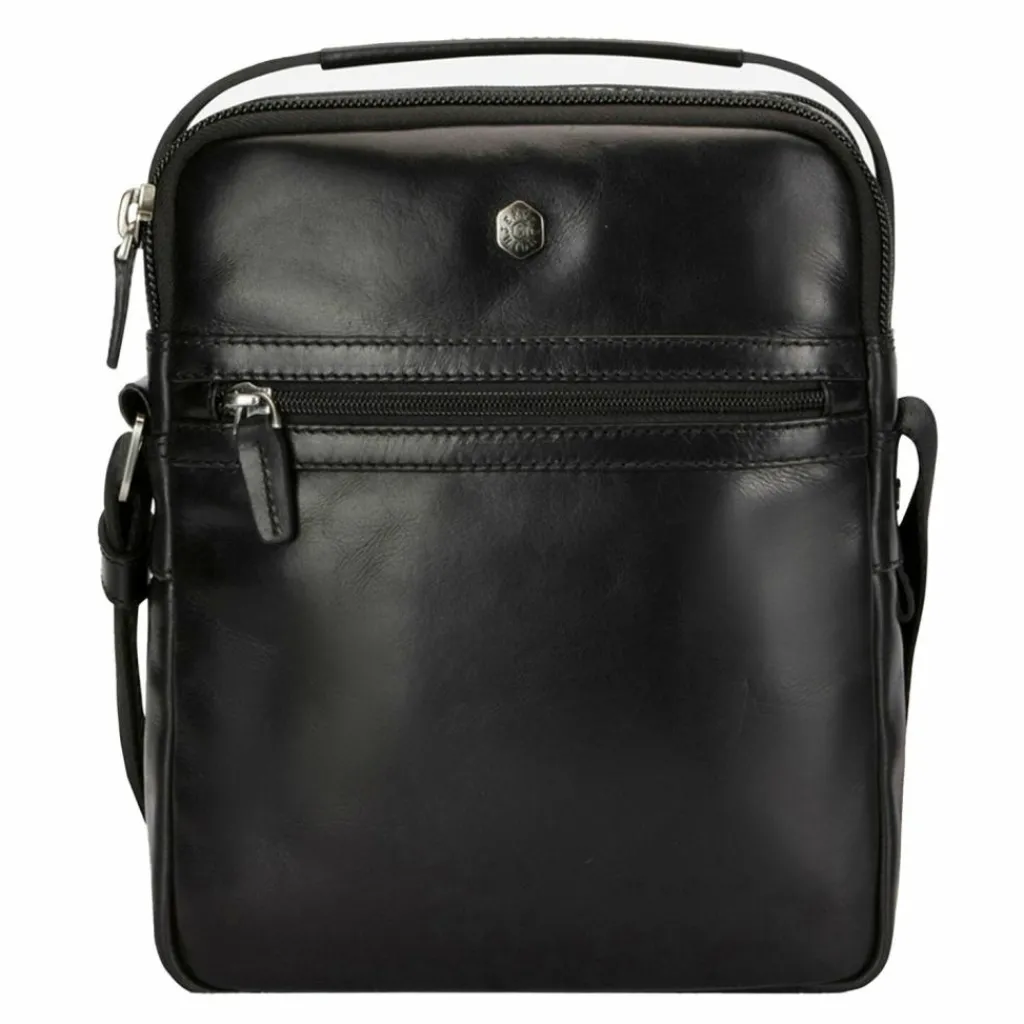 Jekyll & Hide Henkeltaschen<Oxford Handtasche Leder 22 cm black