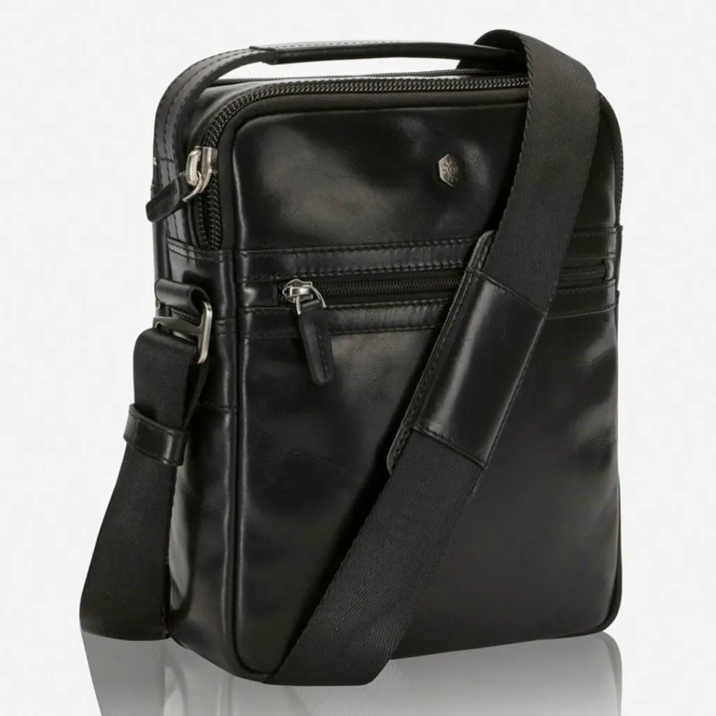 Jekyll & Hide Henkeltaschen<Oxford Handtasche Leder 22 cm black