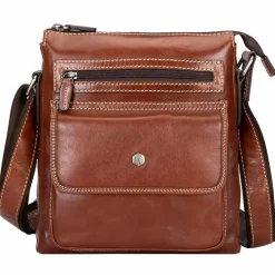 New Jekyll & Hide Oxford Umhängetasche Leder 29 cm braun