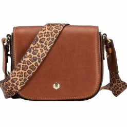 Jekyll & Hide Schultertaschen<Paris Schultertasche Leder 22 cm braun