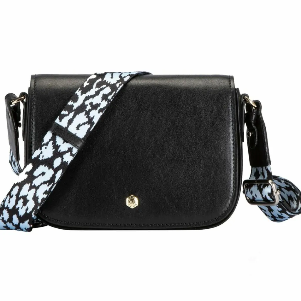 Hot Jekyll & Hide Paris Schultertasche Leder 22 cm schwarz