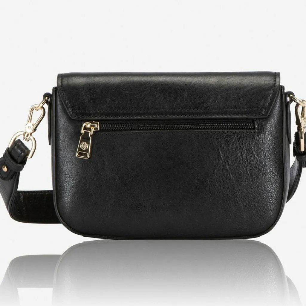 Hot Jekyll & Hide Paris Schultertasche Leder 22 cm schwarz